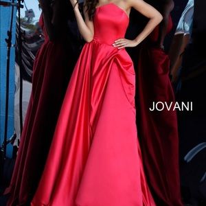 Jovani size 0 black ball gown. Style 67730. NWT